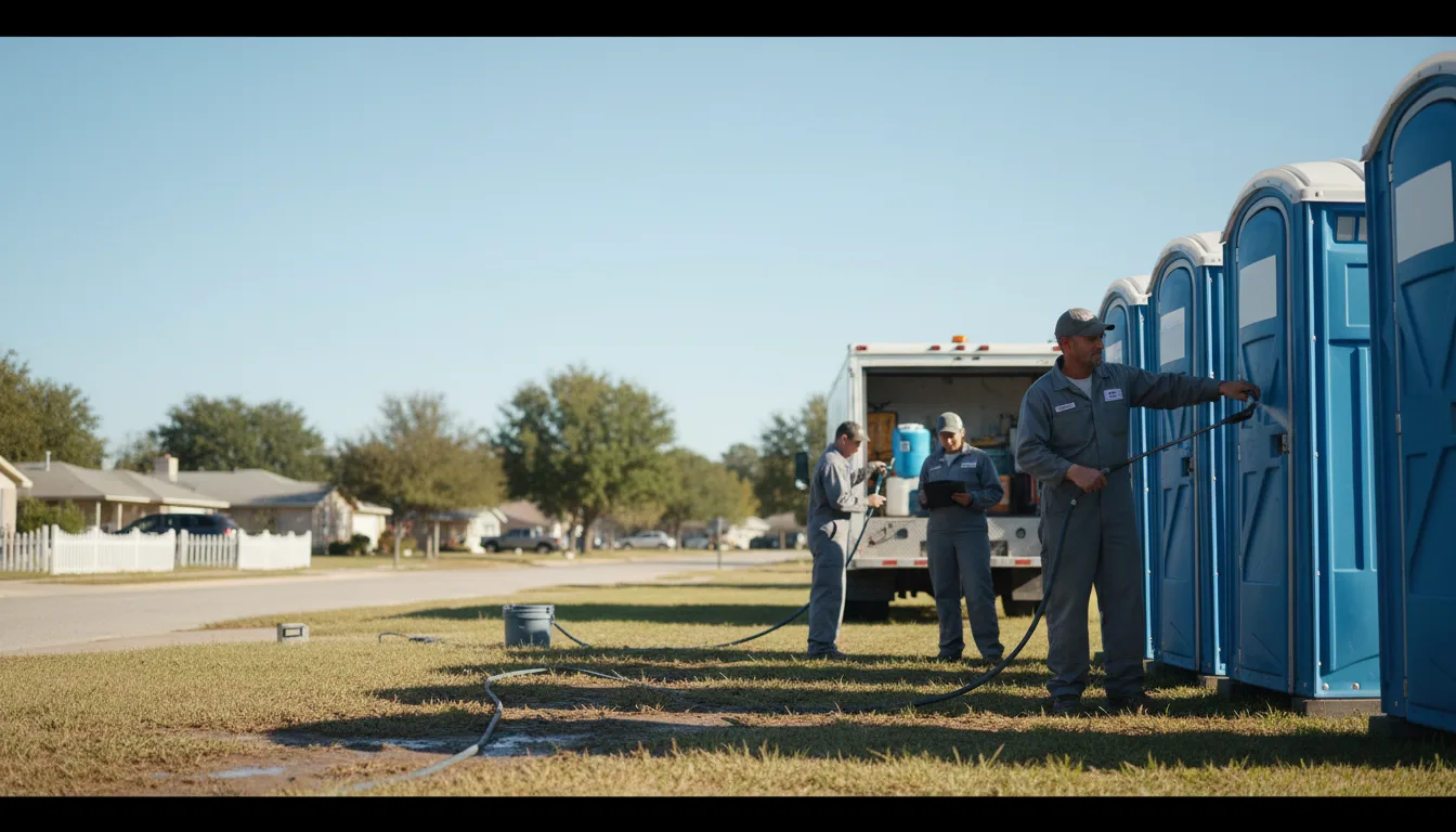 Long-Term Portable Toilet Rental in Fulton, IL near me